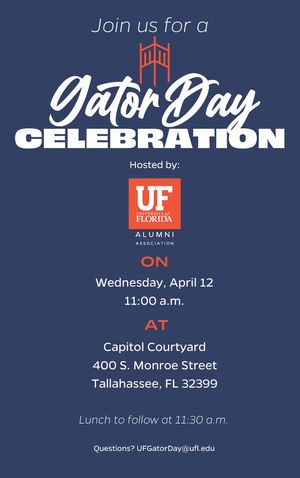 Image post by @ufalumni on Twitter