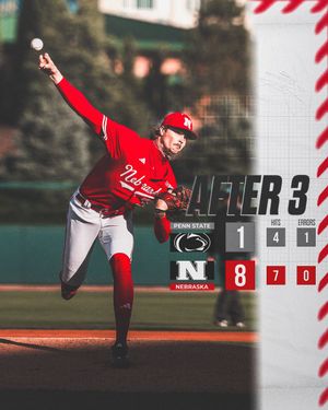 Image post by @HuskerBaseball on Twitter