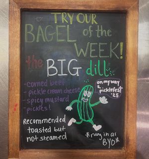 Image post by @bagelstreetdeli on Instagram