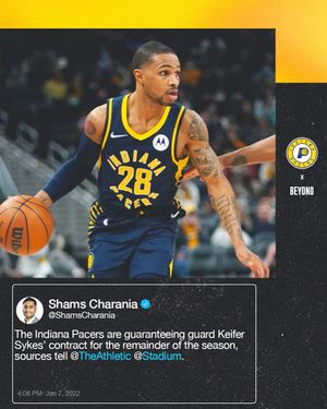 Image post by @lamfsports on Twitter/X