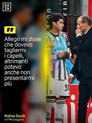 Image post by @dazn_it on Instagram