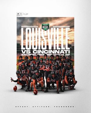 Image post by @LouisvilleFB on Facebook