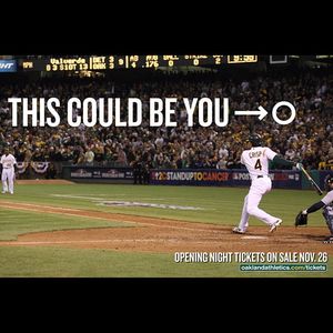 Image post by @athletics on Instagram