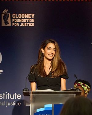 Image post by @clooneyfoundationforjustice on Instagram
