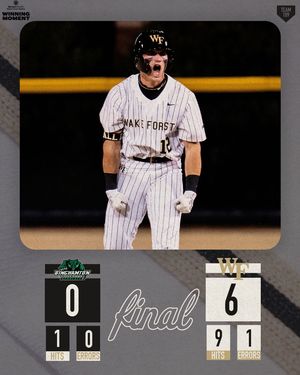 Image post by @wakebaseball on Instagram