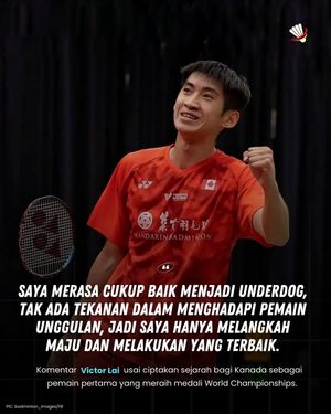 Image post by @bolalobbadminton on Instagram