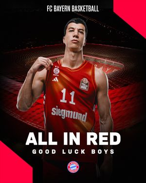 Image post by @fcbayernbasketball on Instagram