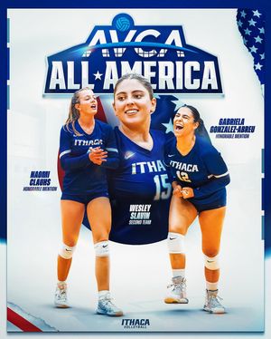 Image post by @ithacavolleyball on Instagram