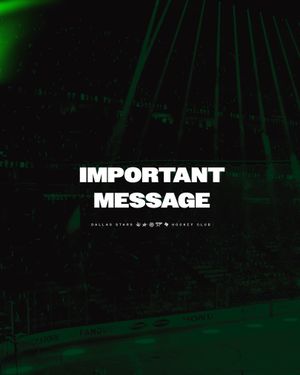 Image post by @dallasstars on Instagram