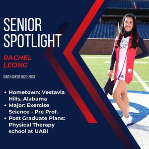 Image post by @southalabama.cheerleading on Facebook