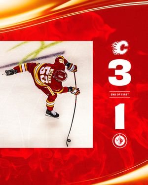 Image post by @NHLFlames on Twitter