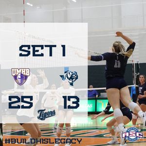 Image post by @ETBU_Volleyball on Twitter
