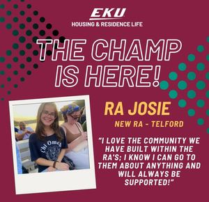 Image post by @EKUHousing on Facebook