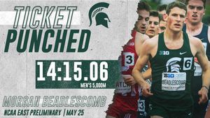 Image post by @MSU_TFXC on Twitter