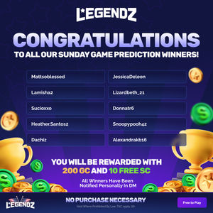 Image post by @legendzcasino on Instagram