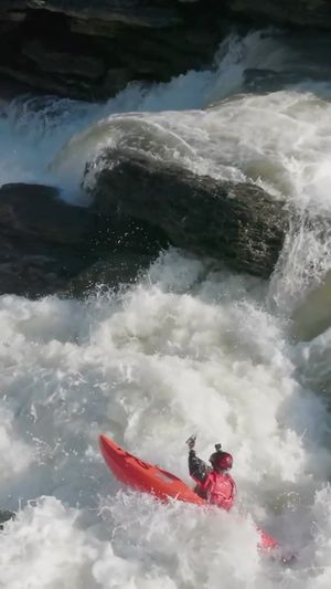 Video post by @nicktroutmankayak on Instagram