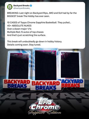 Image post by @backyardbreaks on Instagram