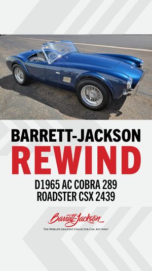 Video post by @barrettjackson on Facebook