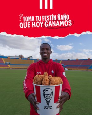 Image post by @kfcecuador on Instagram