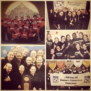 Image post by @stanfordgymnastics on Instagram