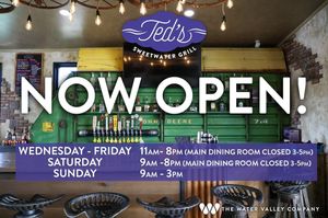 Image post by @tedssweetwatergrill on Instagram