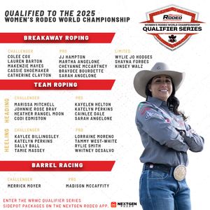 Image post by @womensrodeo on Instagram