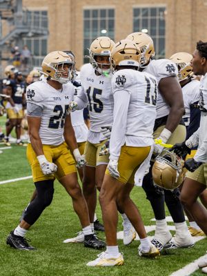 Image post by @ndfootball on Instagram