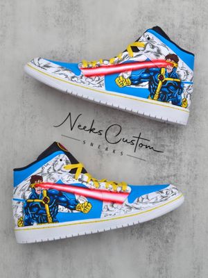 Image post by @neeks_custom_sneaks on Instagram