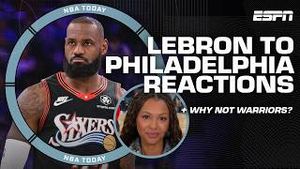 Video post by @Malika Andrews - ESPN on YouTube