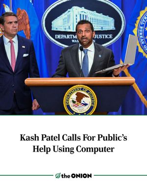 Image post by @theonion on Instagram