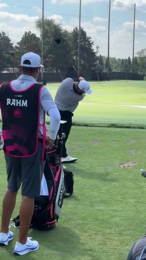 Video post by @livgolfleagueofficial on Facebook