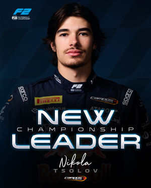 Image post by @formula2 on Instagram