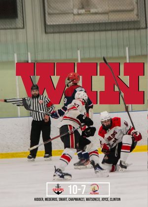 Image post by @Port Stanley Sailors Junior C on Facebook