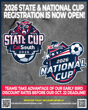 Image post by @calsouthsoccer on Instagram