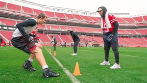 Video post by @49ersFoundation on Facebook