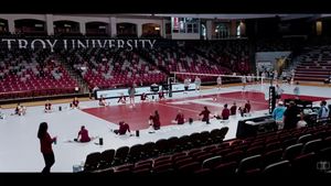 Video post by @TroyTrojansVB on Twitter