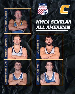Image post by @UTCWrestling on Twitter