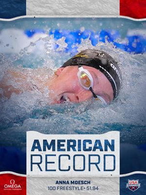 Image post by @usaswimming on Instagram
