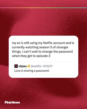 Image post by @pinknews on Instagram