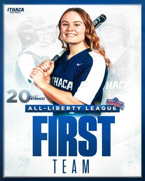 Image post by @ithaca_softball on Instagram