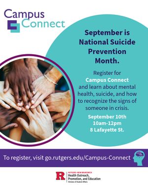 Image post by @rustudenthealth on Instagram