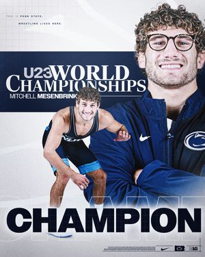 Image post by @pennstatewrest on Instagram