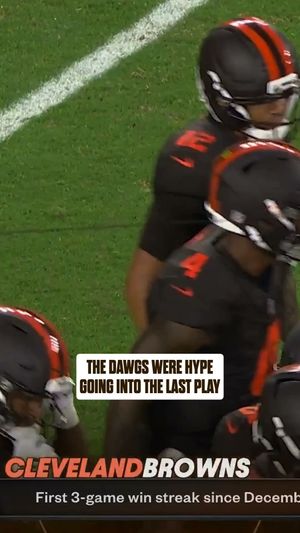 Video post by @clevelandbrowns on Facebook