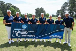 Image post by @KUWomensGolf on Twitter