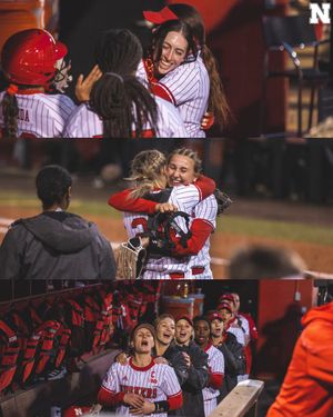 Image post by @HuskerSoftball on Twitter