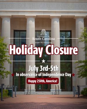 Image post by @uofsclaw on Instagram