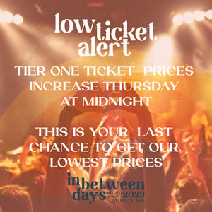 Image post by @inbetweendaysfestival on Instagram