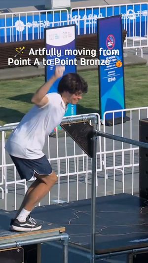Video post by @theworldgames on Instagram