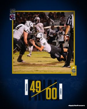 Image post by @CasteelFootball on Twitter