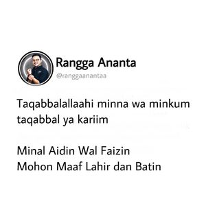 Image post by @ranggaanantaa on Instagram